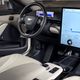 A photo of the inside of an electric Ford Mustang.